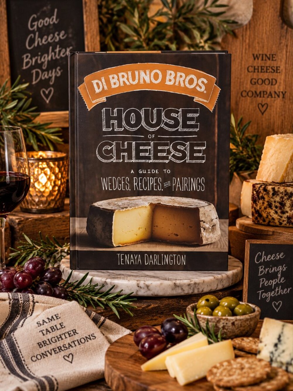 NWOT Di Bruno Bros House of Cheese Guide Book Cook